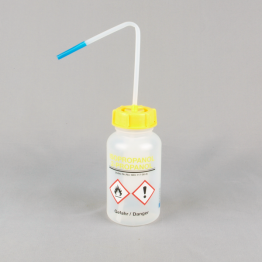 Wide Neck Plastic Wash Bottle Series 303 LDPE Printed 'Isopropanol'
