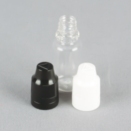 10ml 'Crystal' Clear bottle - Tip Inserted