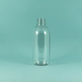 Plastic PET Round Shoulder Boston Bottle