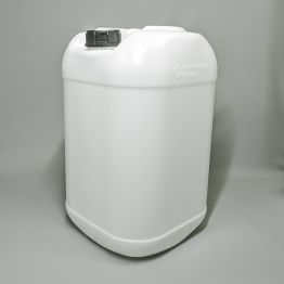 25 Litre Natural UN Approved Stackable Square Round Jerrycan