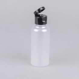 Round Clear/Frosted Tall PET Bottle