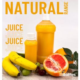 Natural Plastic Juice and Smoothie Bottle HDPE
