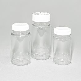 PET Clear Plastic Medipac Pot