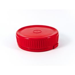 Red CRC Tamper Evident Screw Closure and Inner Seal for Round UN Jar