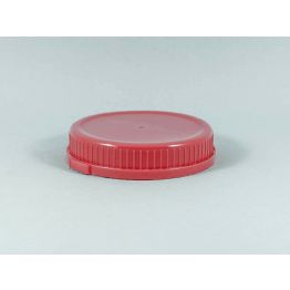 Red Tamper Evident Screw Closure and Inner Seal for Round UN Jar