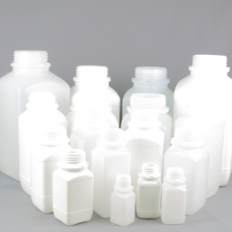 Wide Neck UN Approved Plastic reagent Bottle Series 310 HDPE, with Tamper evident cap (Natural or White)